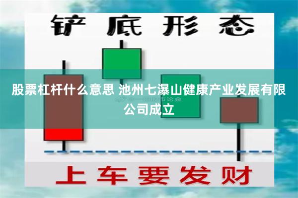 股票杠杆什么意思 池州七瀑山健康产业发展有限公司成立